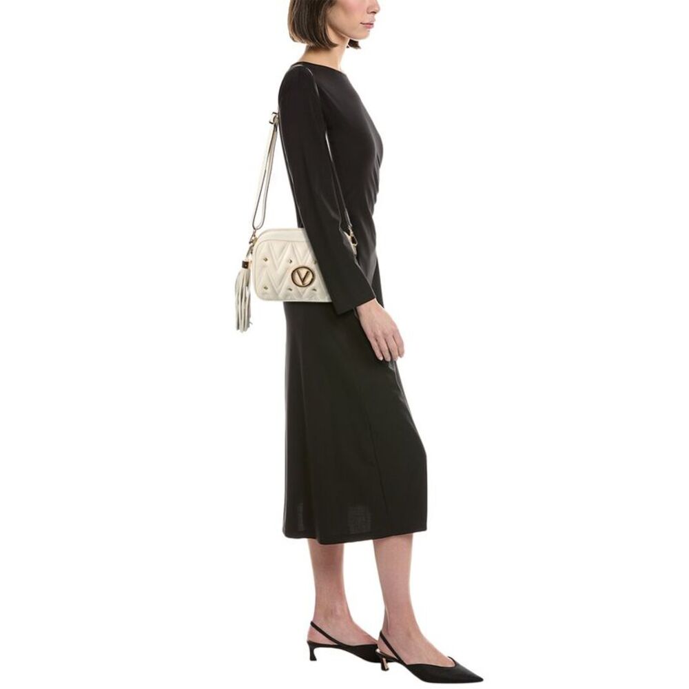 Valentino By Mario Valentino Mia Diamond Leather Crossbody - Picture 4 of 4